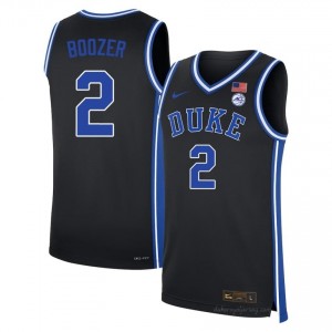 #2 Cayden Boozer Duke Blue Devils Men Black Basketball NCAA Jersey | Pro-Grade Stitched 66J776T8