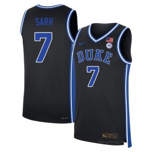 #7 Dame Sarr Duke Blue Devils Men Black Basketball Player Jersey | Pro-Grade Stitched 40Wl5378