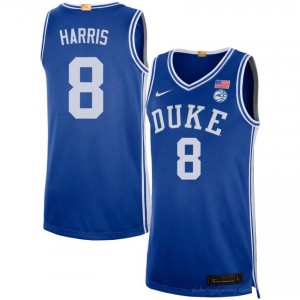 Darren Harris Royal #8 Duke Blue Devils Men Player Basketball Jersey | Durably Stitched 326606E5