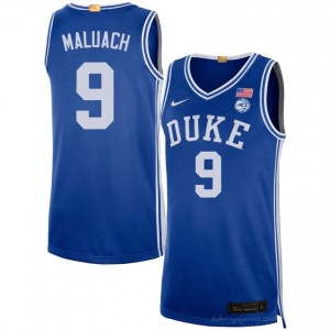 Khaman Maluach Royal #9 Duke Blue Devils Men Player Basketball Jersey | Durably Stitched 73743y10