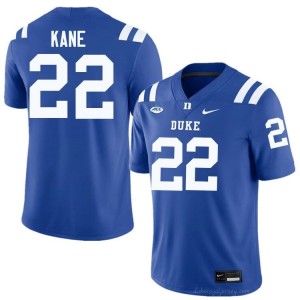 Moussa Kane Royal #22 Blue Devils Men NCAA Football Jersey | Durably Stitched 42sUTgSD
