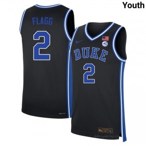 #2 Cooper Flagg Blue Devils Youth Black Basketball NCAA Jersey | Pro-Grade Stitched 87c6EPbs